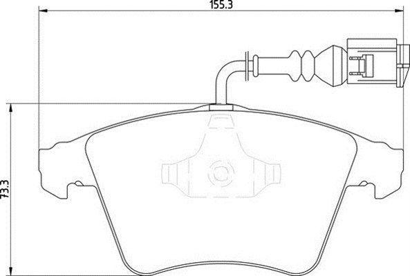 MAGNETI MARELLI Jarrupala, levyjarru 363710201432